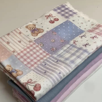Ayıcık Patchwork Müslin