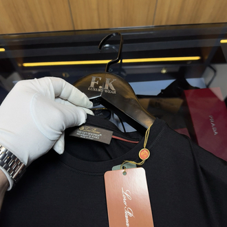 Loro Piana The Gift Of Kings T-shirt ( İthal - Ütü İstemez - NFC Aktif ! ) - Siyah