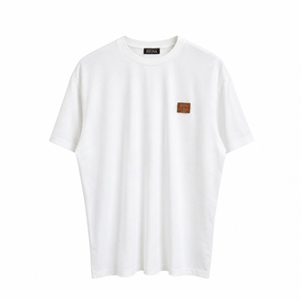Zegna Logo Plaque T-shirt ( İthal-Ütü İstemez-NFC Aktif)