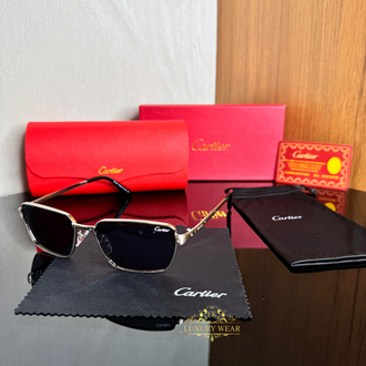Cartier Unisex Güneş Gözlüğü (Silver)