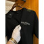 Balmain Paris Logo T-shirt black-silver ( İthal-Ütü İstemez-NFC Aktif)