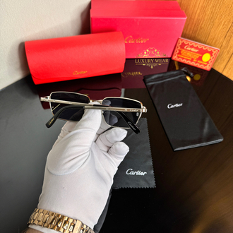 Cartier Unisex Güneş Gözlüğü (Silver)