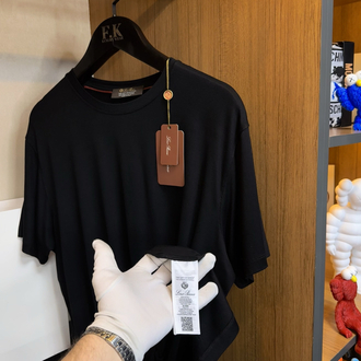 Loro Piana The Gift Of Kings T-shirt ( İthal - Ütü İstemez - NFC Aktif ! ) - Siyah