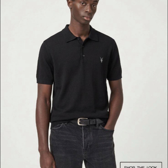 Allsaints Organik Pamuk Polo T-shirt