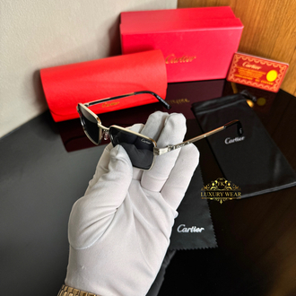 Cartier Unisex Güneş Gözlüğü (Silver)