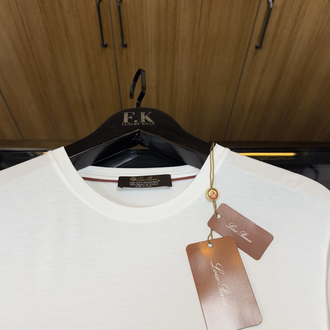 Loro Piana The Gift Of Kings T-shirt ( İthal - Ütü İstemez - NFC Aktif ! ) - Beyaz