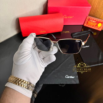 Cartier Unisex Güneş Gözlüğü (Silver)