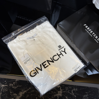 Givenchy Logo T-shirt ( İthal-Ütü İstemez-NFC Aktif) 