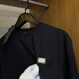 Dolce & Gabbana Logo Plaque T-shirt ( İthal-Ütü İstemez-NFC Aktif)