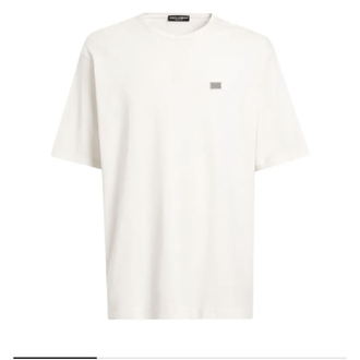 Dolce & Gabbana Logo Plaque T-shirt ( İthal-Ütü İstemez-NFC Aktif)