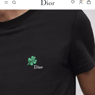 Dior Logo T-shirt ( İthal-Ütü İstemez-NFC Aktif)