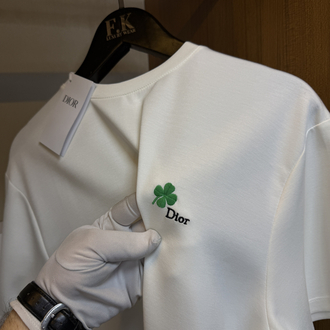 Dior Logo T-shirt ( İthal-Ütü İstemez-NFC Aktif)