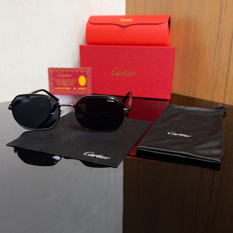 Cartier Unisex Güneş Gözlüğü ( Siyah Cam )