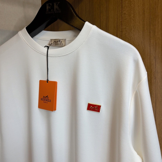 Hermes Metal Logo T-shirt ( İthal-Ütü İstemez-NFC Aktif)