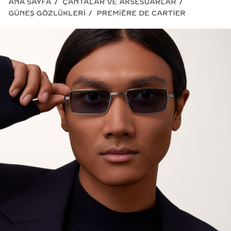 Cartier Unisex Güneş Gözlüğü (Silver)