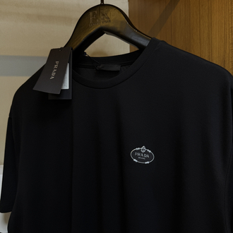 Prada Logo T-shirt ( İthal-Ütü İstemez-NFC Aktif)