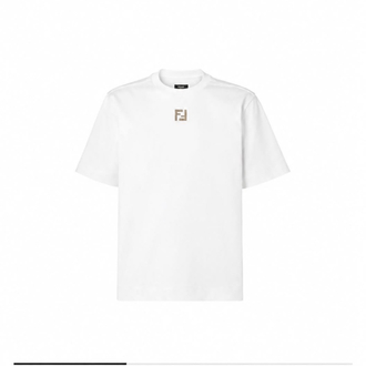 Fendi Logo T-shirt ( İthal-Ütü İstemez-NFC Aktif)  