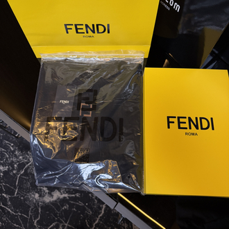 Fendi Logo T-shirt ( İthal-Ütü İstemez-NFC Aktif) 