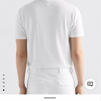 Prada Cashmere T-shirt ( İthal - Ütü İstemez - NFC Aktif ! ) - Beyaz