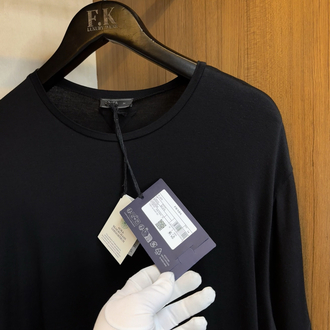 Prada Cashmere T-shirt ( İthal - Ütü İstemez - NFC Aktif ! ) - Siyah