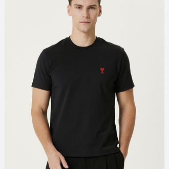 Ami Paris Logo T-shirt ( İthal-Ütü İstemez-NFC Aktif) 
