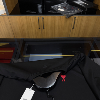 Ami Paris Logo T-shirt ( İthal-Ütü İstemez-NFC Aktif) 