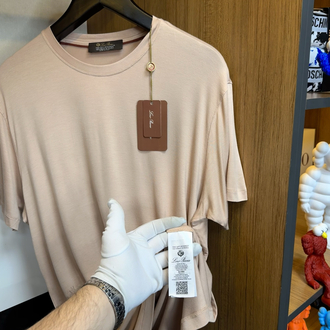 Loro Piana The Gift Of Kings T-shirt ( İthal - Ütü İstemez - NFC Aktif ! ) - Bej