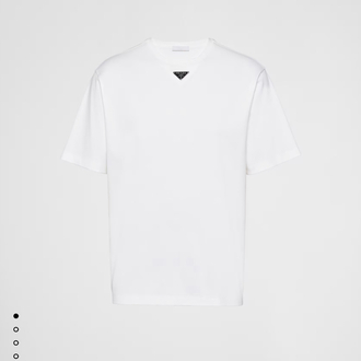 Prada Logo T-shirt ( İthal-Ütü İstemez-NFC Aktif)