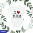 Kalpli Mom Baskılı Body 0-3 / 3-6 / 6-9 / 9-12 / 12-18 Ay