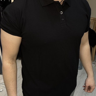 KOLLAR DAR SİYAH POLO YAKA TİŞÖRT