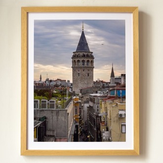 Serdar-ı Ekrem caddesi’nden Galata Kulesi…
