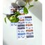 washi tape bant sticker filli temali