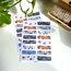 washi tape bant sticker filli temali