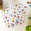 mutfak sticker seti