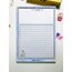 yıldızlı spiralli defter 
