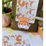 2’li tatlı hamster sticker