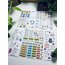 5’li planer element sticker seti