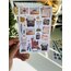 2’li vintage sticker mat no:14