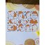 2’li cute hamster sticker