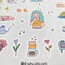 colorfull set Stickers
