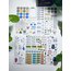 5’li planer element sticker seti