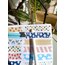 renkli washi tape bant sticker 