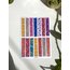 renkli washi tape bant stickeri