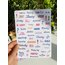 element Journal bullet stiker seti