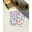 Kuş temalı vintage bird mat sticker