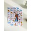 Son bahar mat sticker seti