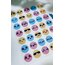 Emoji yuvarlak parlak