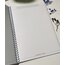 Ders çalışan spiralli defter