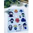 Halloween costume sticker