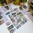 19 adet mat sticker